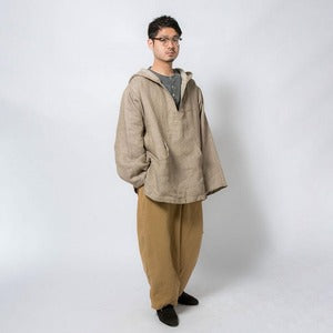 zampuメキシカンパーカー (Leftover fabric Mexican hoodie) -beige-