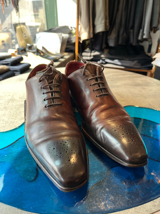 Magnanni brown shoe Size 41