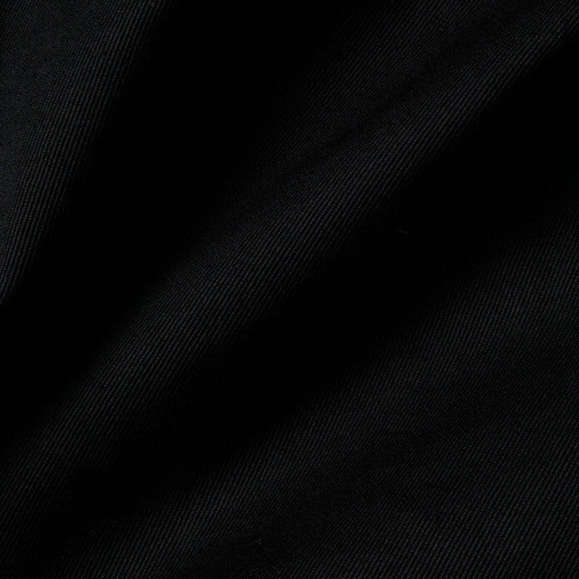 【定番品】2tuck　Regular Model　【BCMG51-80】 Black C100%　High Count West Point CottonTwill　裾未処理品　（春秋冬商品）