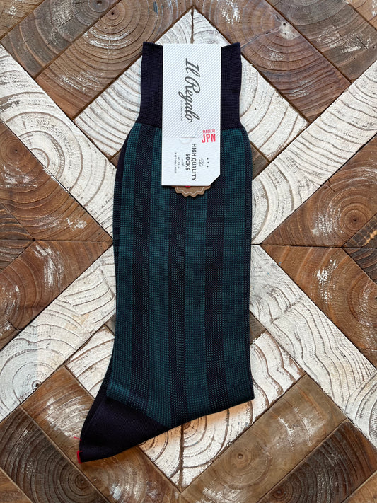 Il Regalo Bold bicolor striped socks